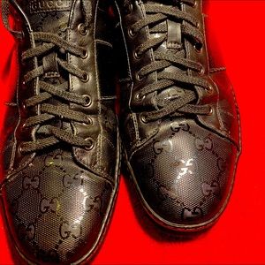Gucci monogram sneakers, Gucci size 9